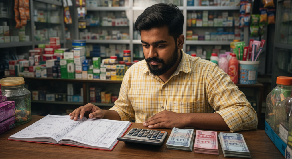 মাসিক আয় ব্যয় হিসাব