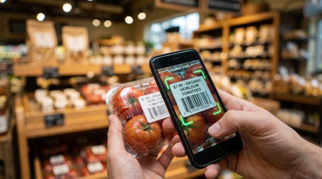 barcode scanner POS app