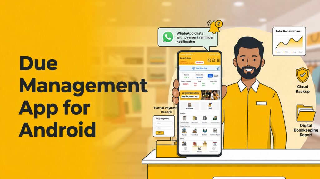 Due management app for android