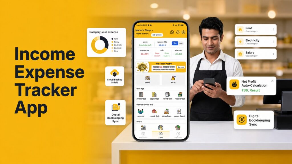 Income expense tracker app