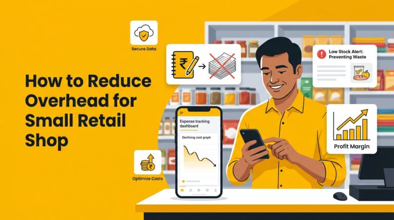 how to reduce overhead for small retail shop