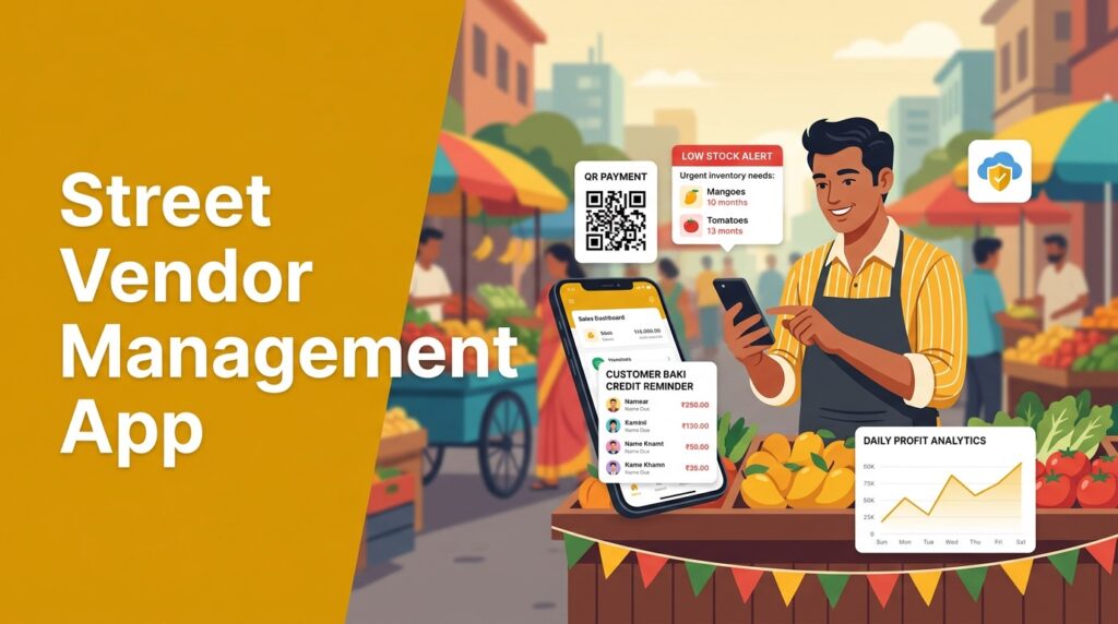street vendor management app