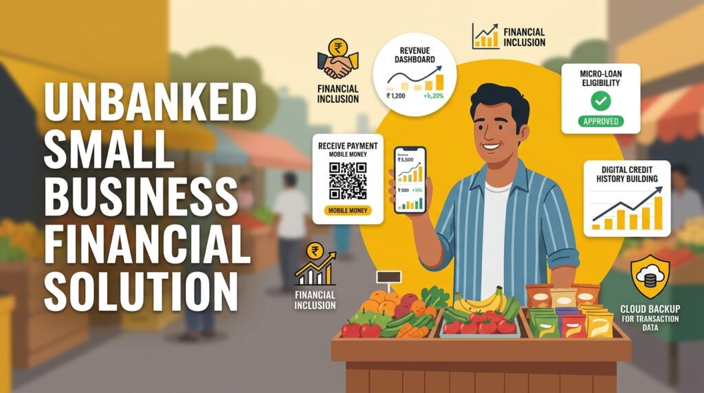 unbanked small business financial solution