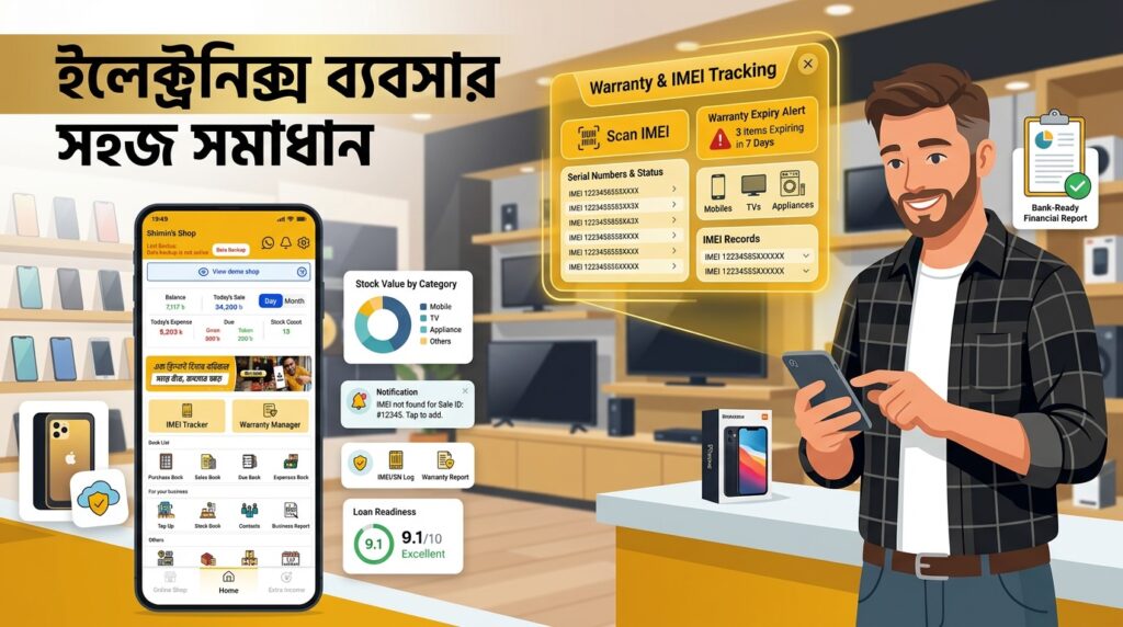 ইলেক্ট্রনিক্স ব্যবসার সহজ সমাধান