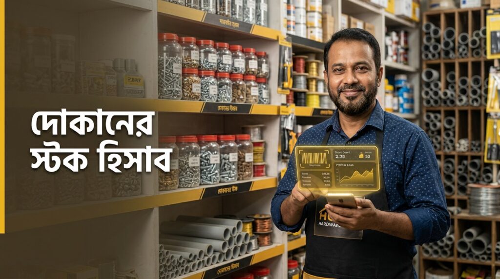 দোকানের স্টক হিসাব
