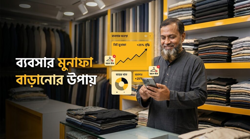 ব্যবসার মুনাফা বাড়ানোর উপায়