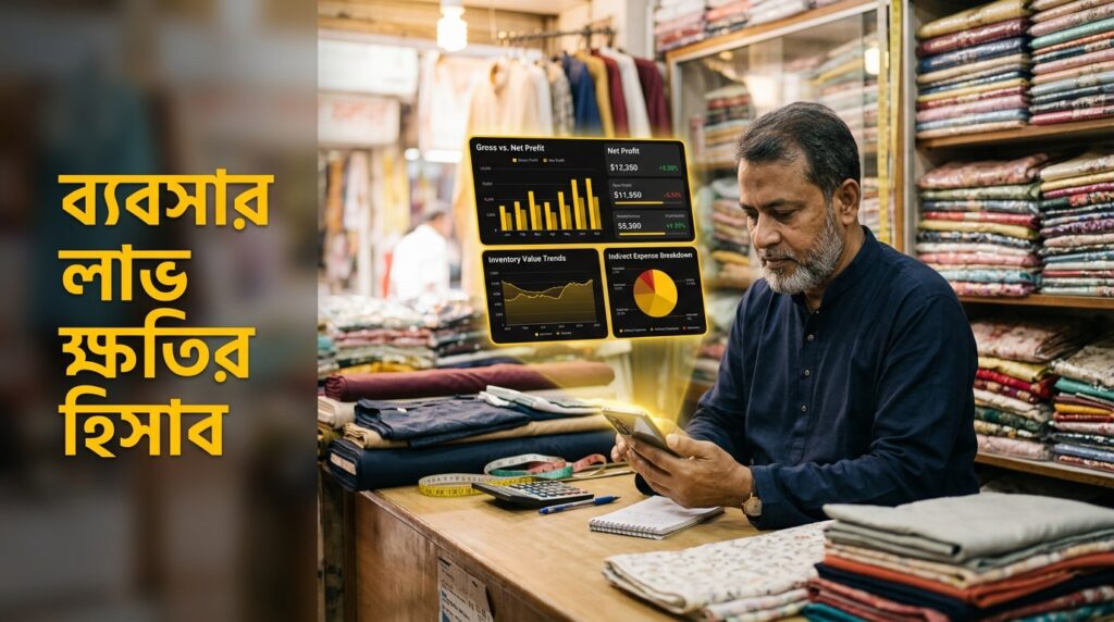 ব্যবসার লাভ ক্ষতির হিসাব