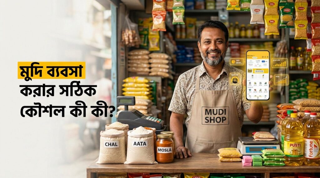 মুদি ব্যবসা করার সঠিক কৌশল কী কী?