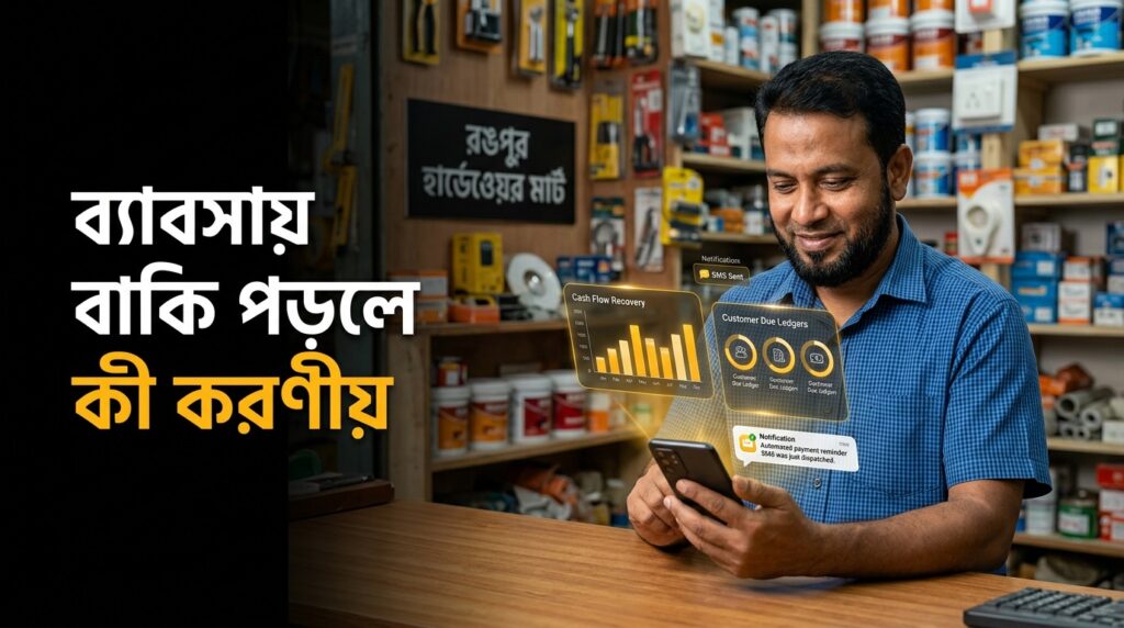 ব্যাবসায় বাকি পড়লে কী করণীয়?