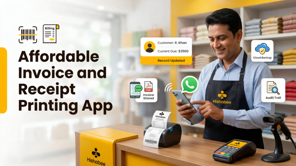 affordable invoice and receipt printing app