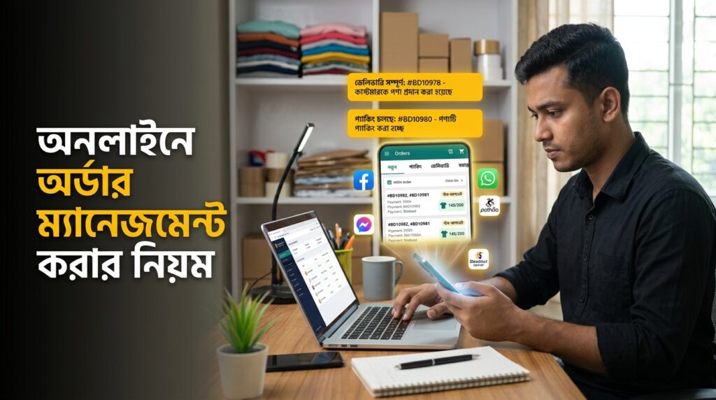 অনলাইনে অর্ডার ম্যানেজমেন্ট করার নিয়ম